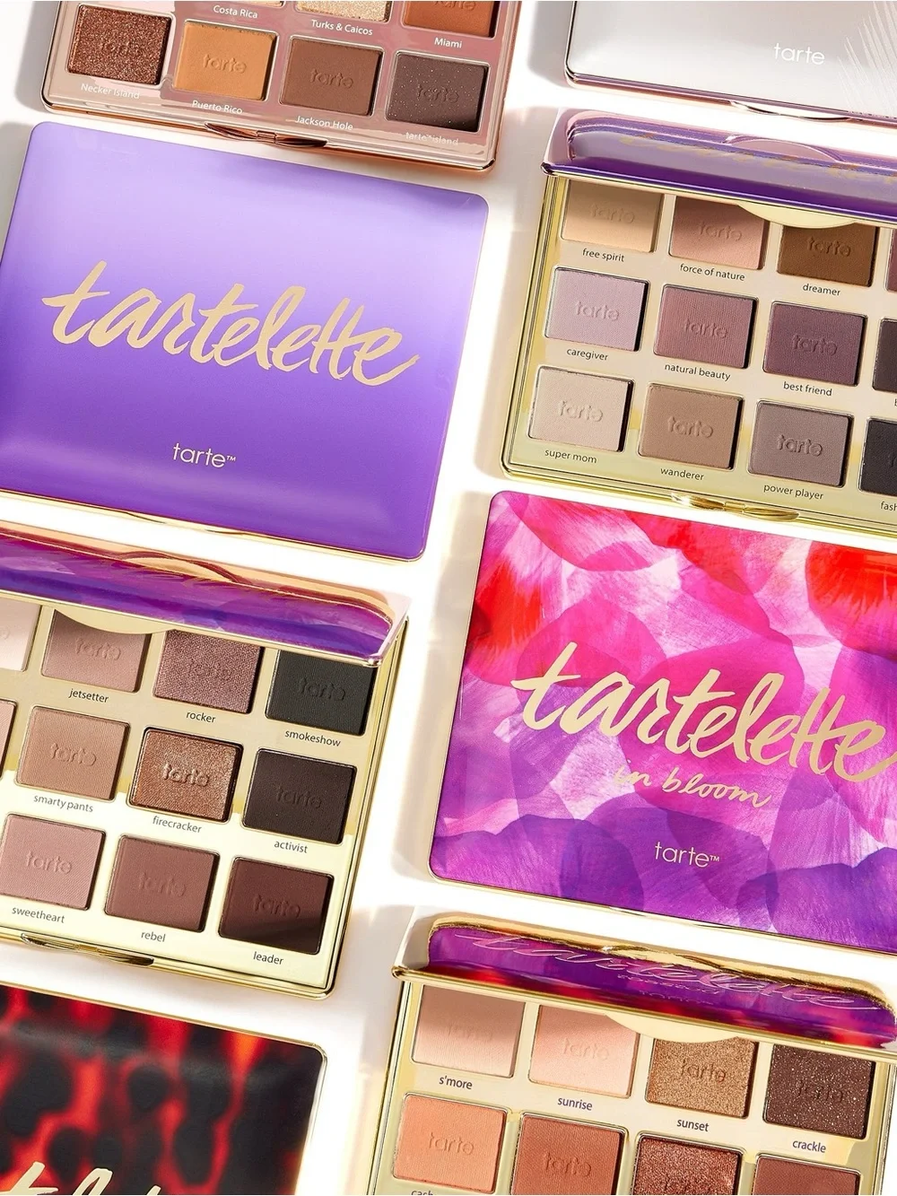 NIB! Tarte Tartelette 3 Eyeshadow Palette Set